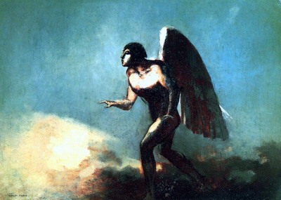 Odilon Redon - Angel Alado Odilon Redon - Angel Alado
